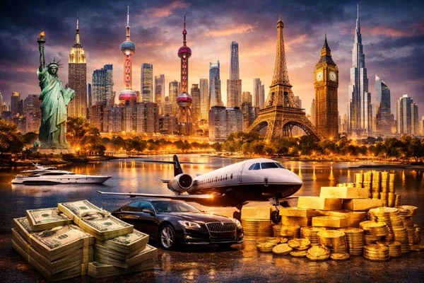 বিশ্বের সবচেয়ে ধনী ১০টি শহর